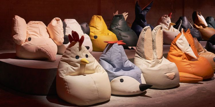 ファー素材♡動物型チェア ベージュ ボッテガ・ヴェネタ】話題のチェア「ザ・アーク」が遂に